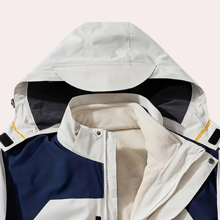 Eirik - Stylish men's windbreaker with practical hood