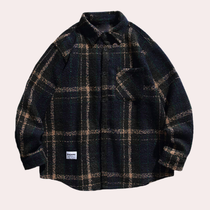 Elegant men's checked jacket - the perfect combination of style and comfort!