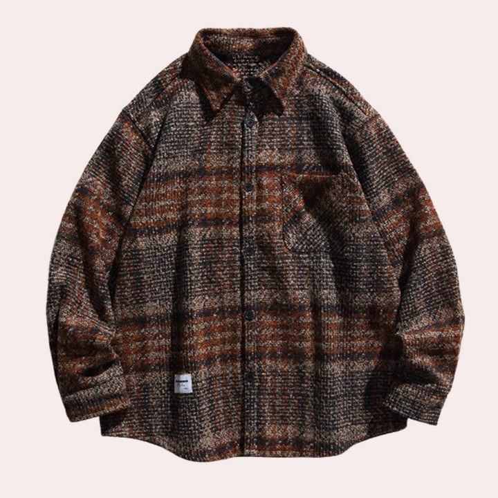 Elegant men's checked jacket - the perfect combination of style and comfort!