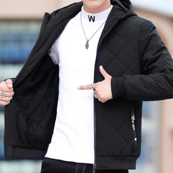Stylish and comfortable men's hooded jacket from Elie