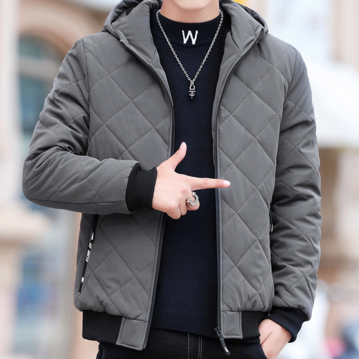 Stylish and comfortable men's hooded jacket from Elie
