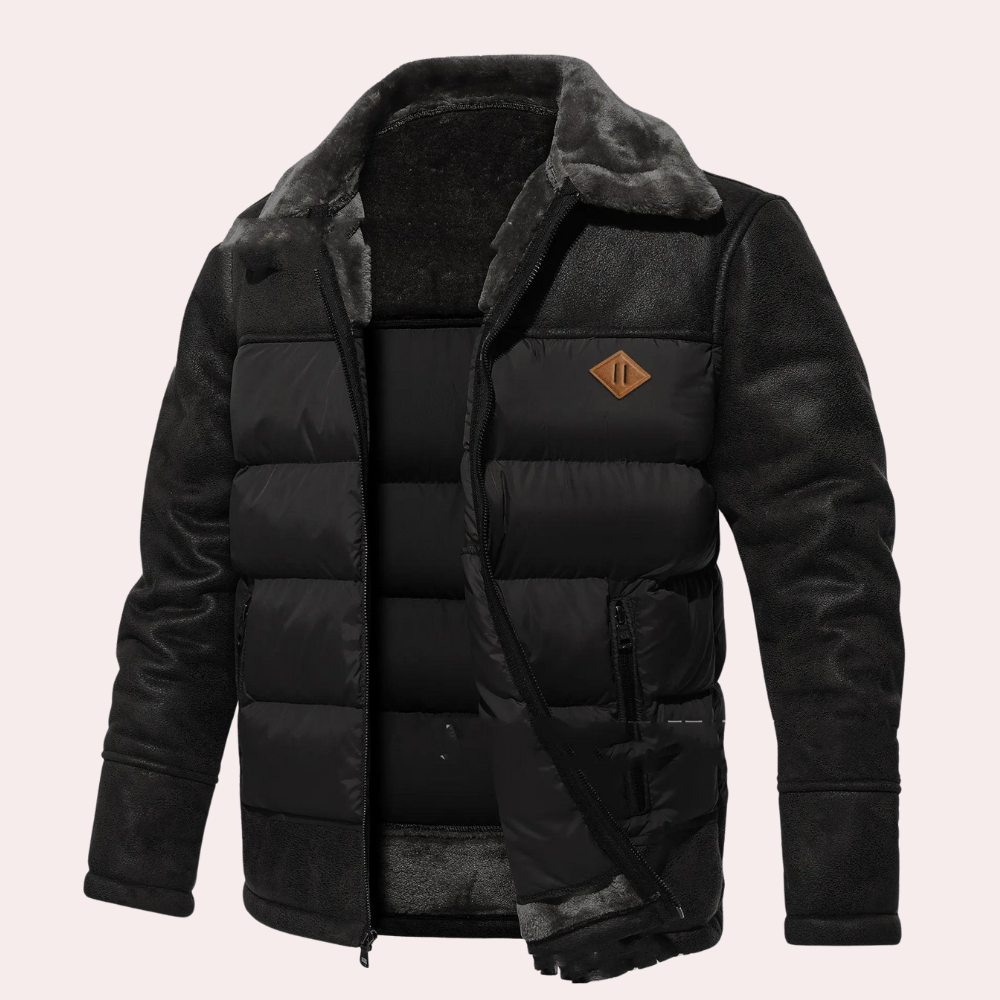 Ferran - Elegant and warm: men's winter jacket for stylish days