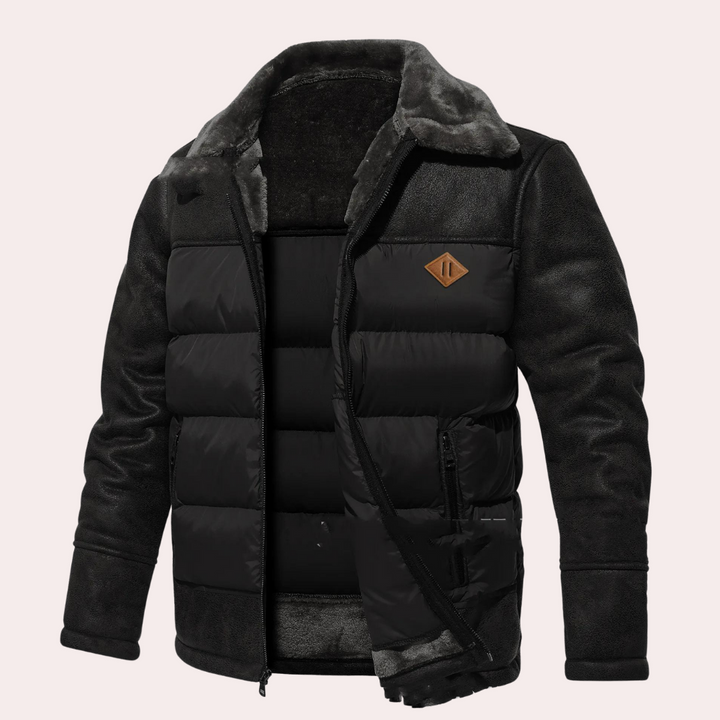 Ferran - Elegant and warm: men's winter jacket for stylish days
