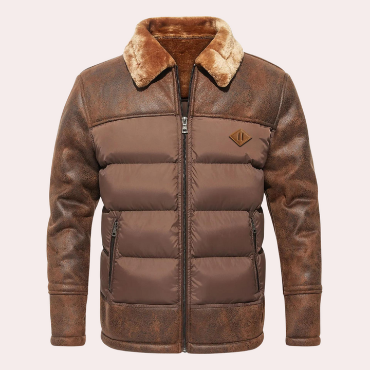 Ferran - Elegant and warm: men's winter jacket for stylish days