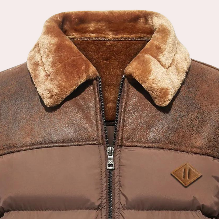 Ferran - Elegant and warm: men's winter jacket for stylish days