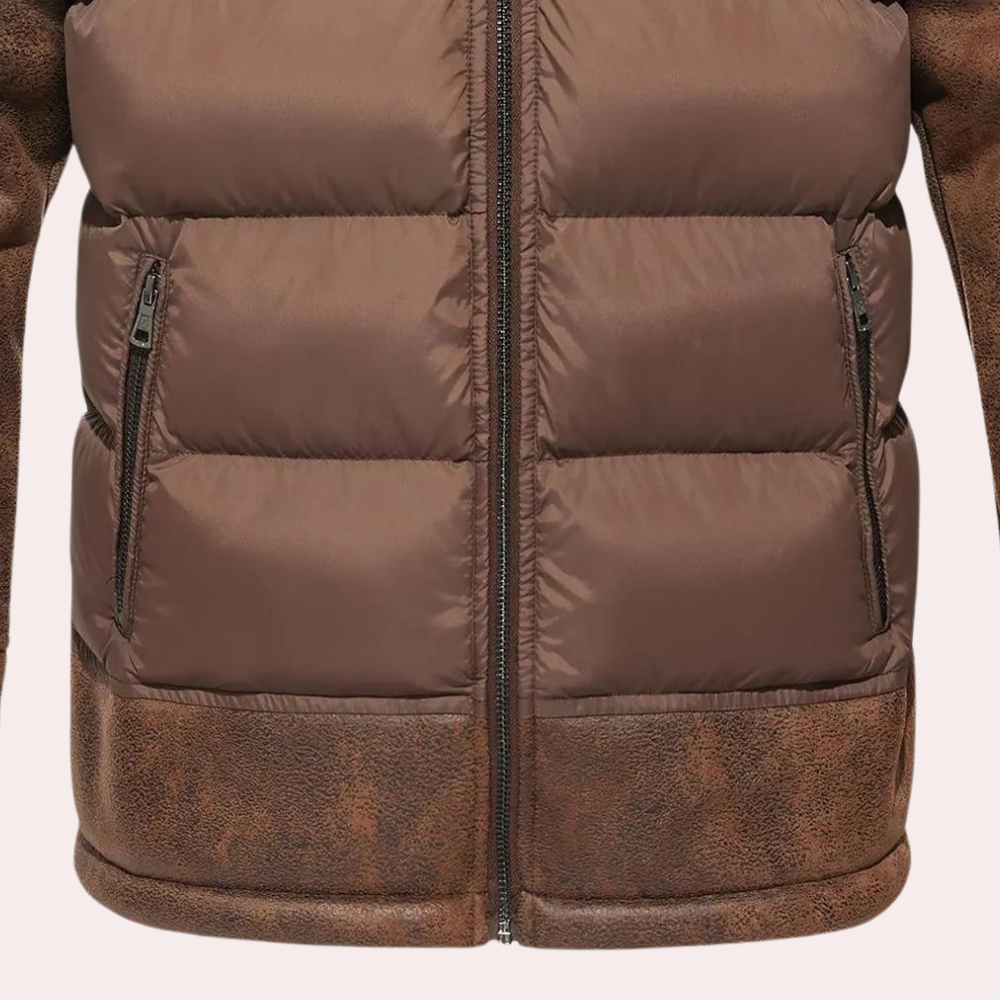 Ferran - Elegant and warm: men's winter jacket for stylish days
