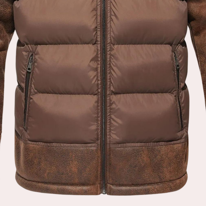 Ferran - Elegant and warm: men's winter jacket for stylish days