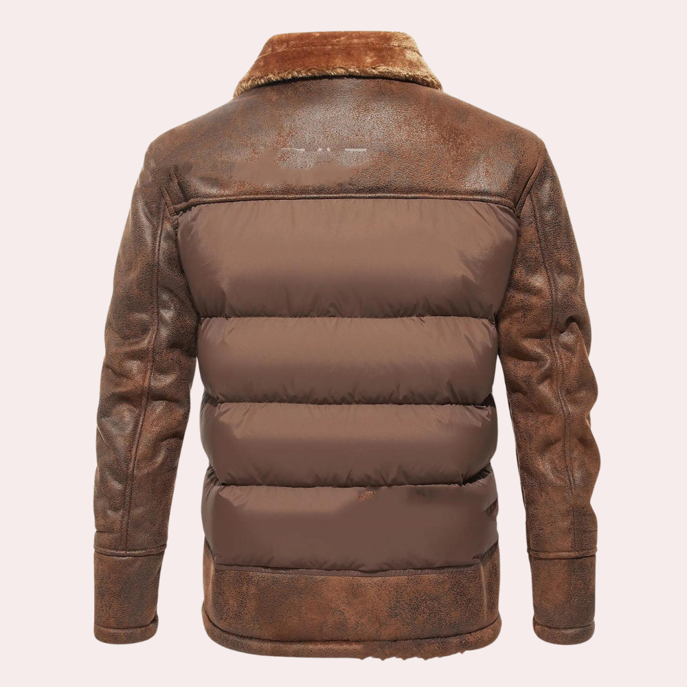 Ferran - Elegant and warm: men's winter jacket for stylish days