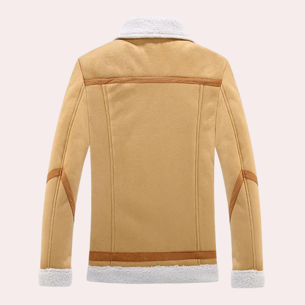 A stylish and comfortable men's winter coat - the perfect choice for an elegant look this season!