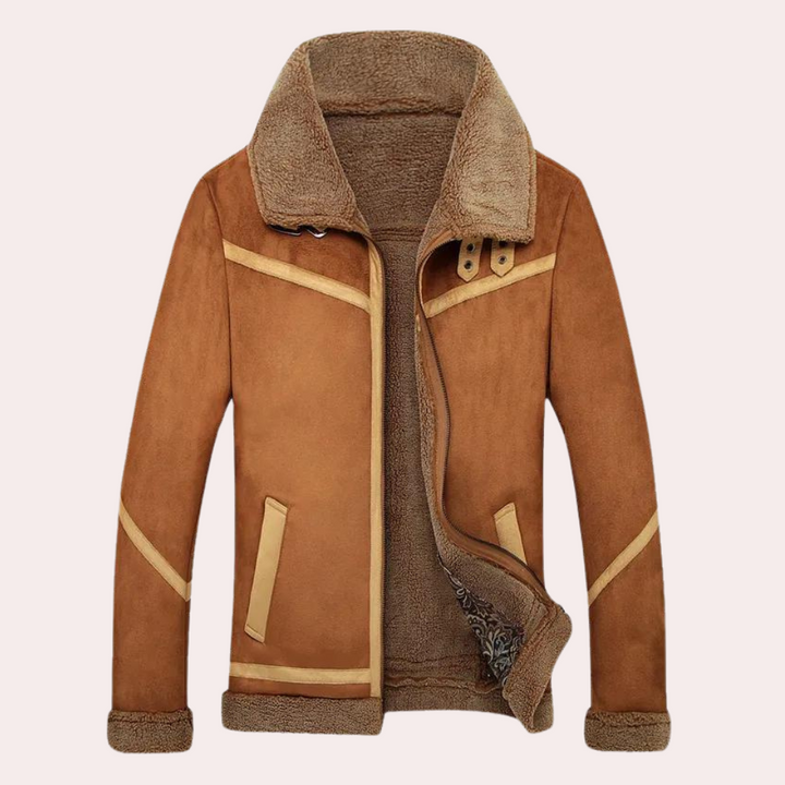 A stylish and comfortable men's winter coat - the perfect choice for an elegant look this season!