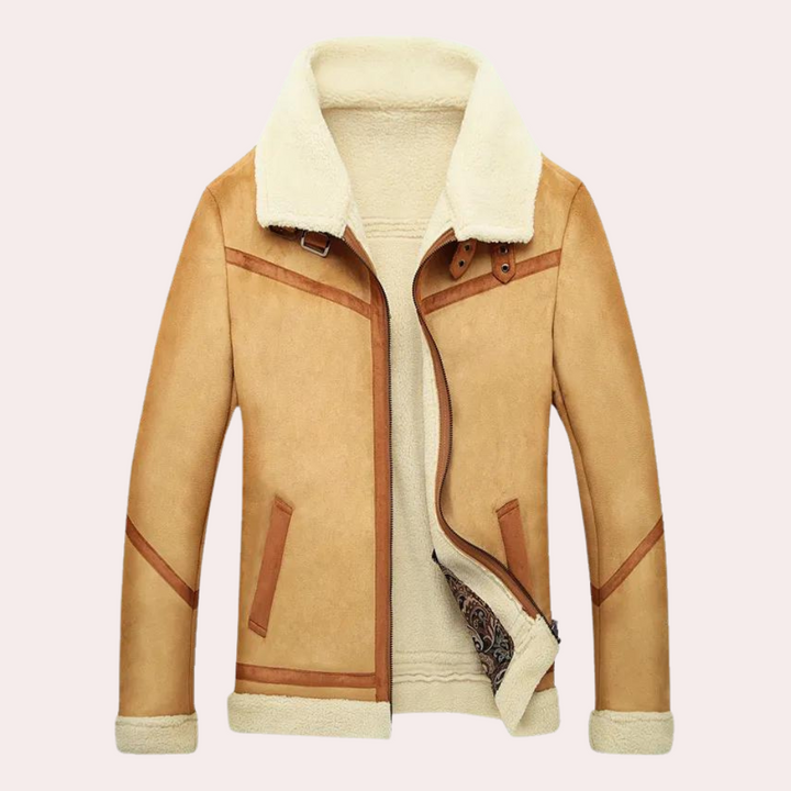A stylish and comfortable men's winter coat - the perfect choice for an elegant look this season!