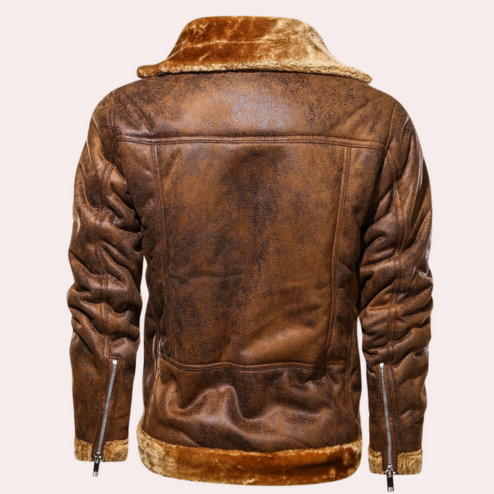 Elegant men's winter coat by Second - style for every occasion!