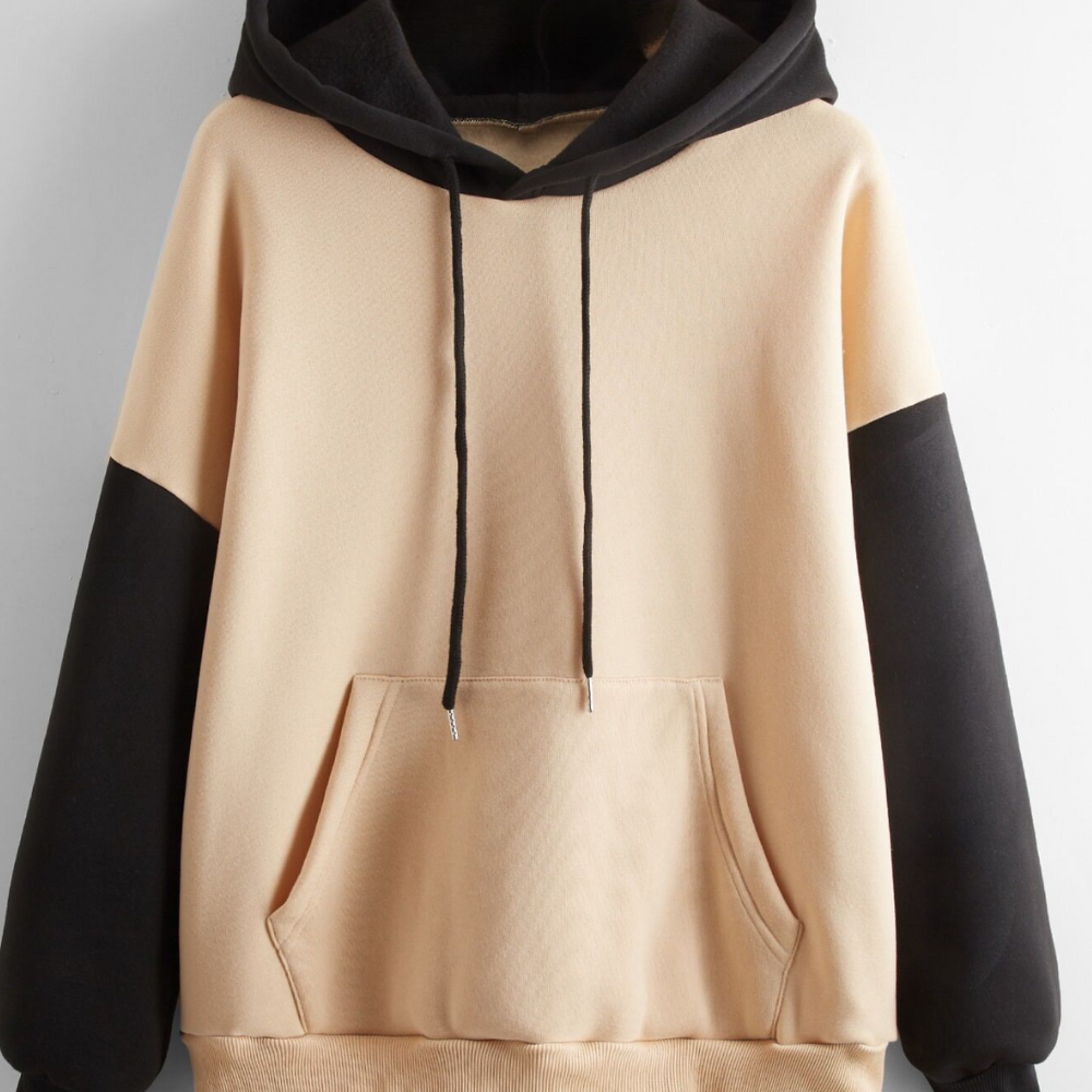 Beatrix - Elegant women's hoodie with stylish drawstring closure