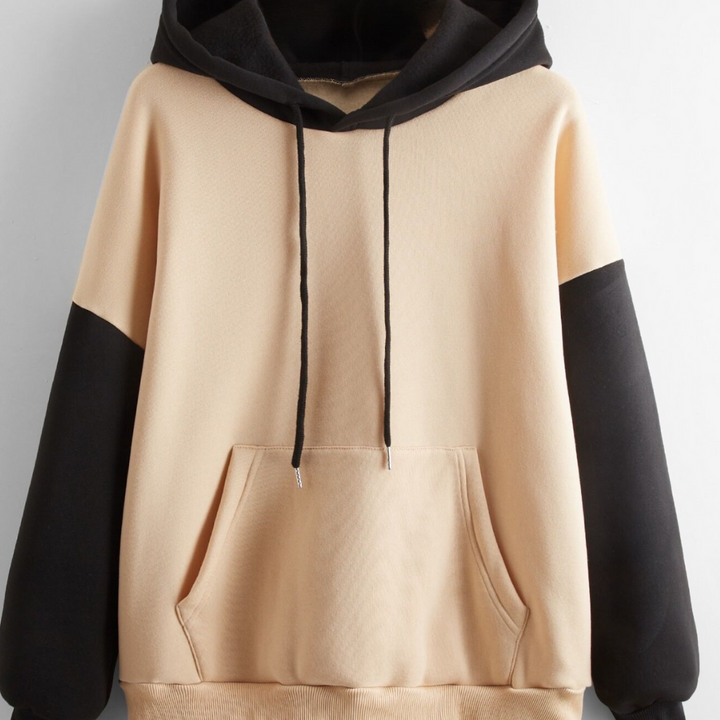 Beatrix - Elegant women's hoodie with stylish drawstring closure