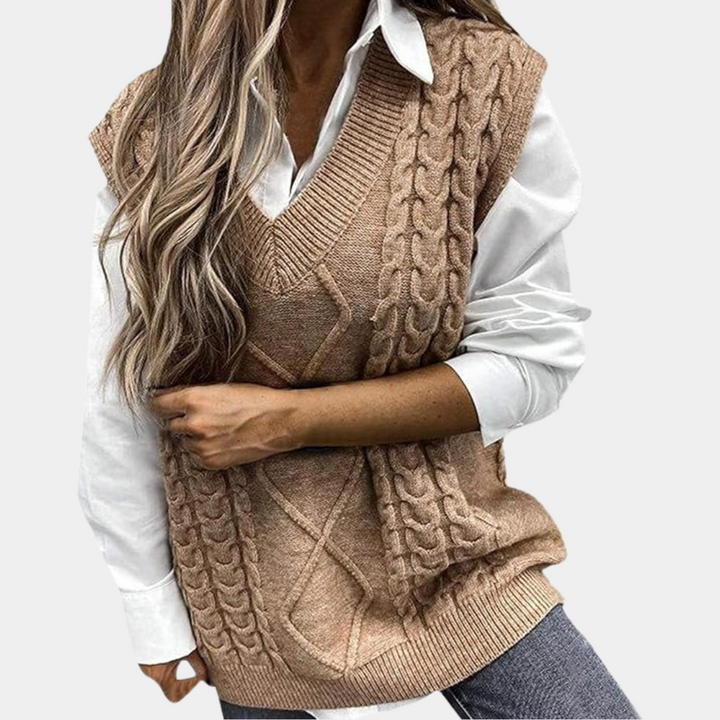 Carlotta - Exclusive, elegant women's cardigan in luxurious style