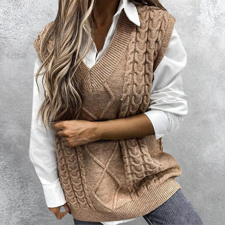 Carlotta - Exclusive, elegant women's cardigan in luxurious style