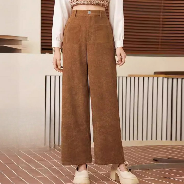 Graciella - Elegant women's high-waisted trousers that add a unique touch to any outfit