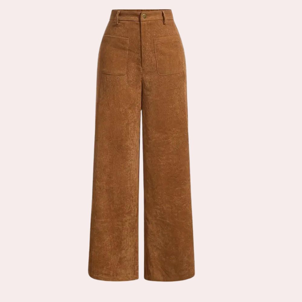 Graciella - Elegant women's high-waisted trousers that add a unique touch to any outfit