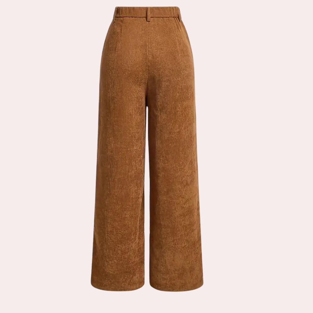 Graciella - Elegant women's high-waisted trousers that add a unique touch to any outfit
