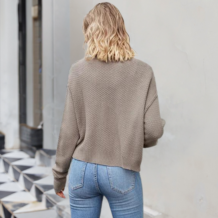 Elegant Amaryllis women's cardigan - a luxurious knit for every day!
