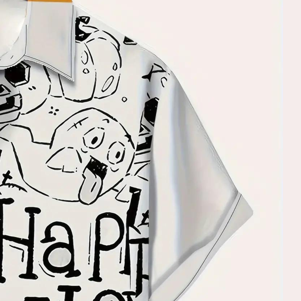 Stylish Halloween shirt for men - elegance at its best!