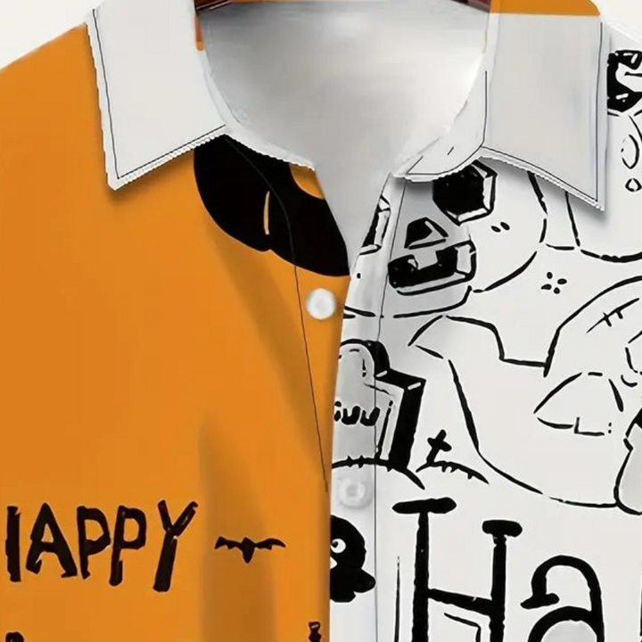 Stylish Halloween shirt for men - elegance at its best!
