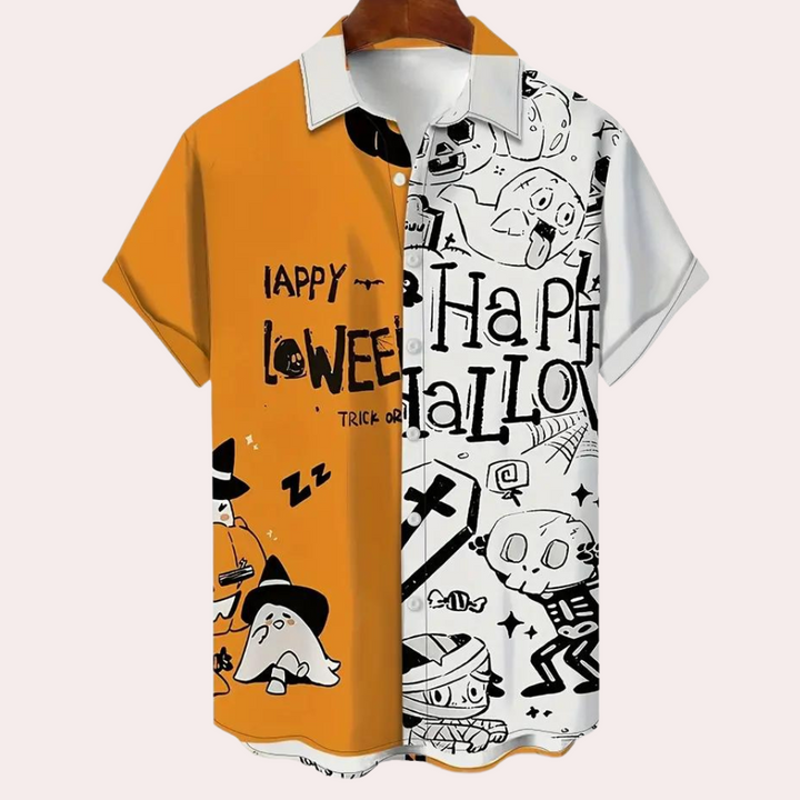Stylish Halloween shirt for men - elegance at its best!