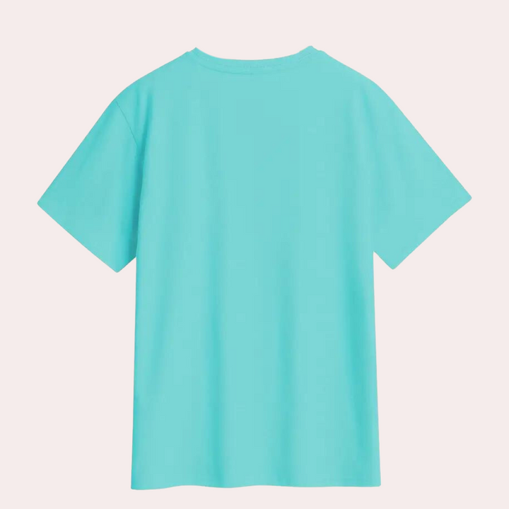 Kati - Stunning graphic T-shirt with Funtastic Cat & Pumpkin motif
