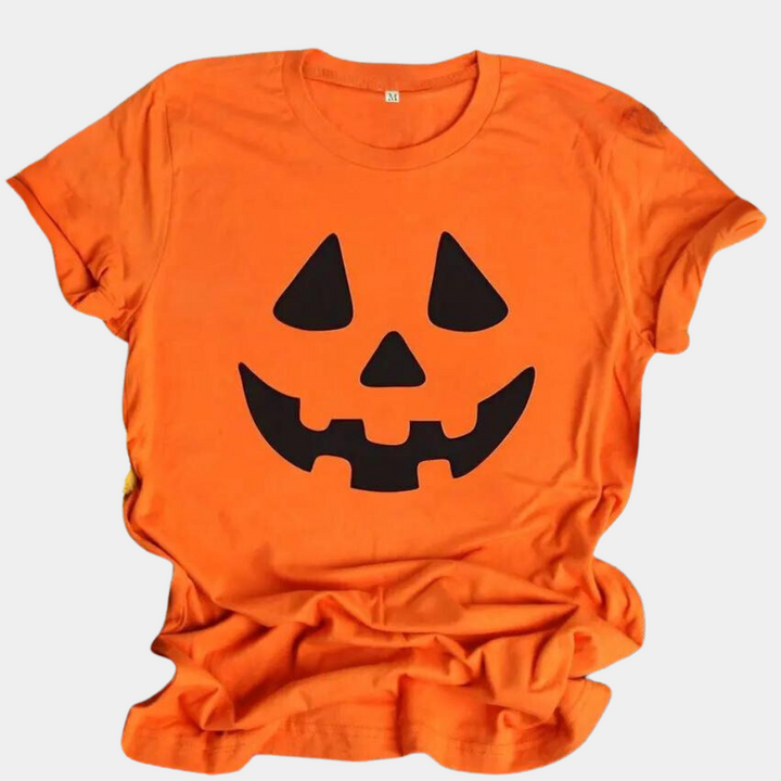Marieta Women's Halloween T-Shirt - A combination of comfort and delightful style for an unforgettable celebration!