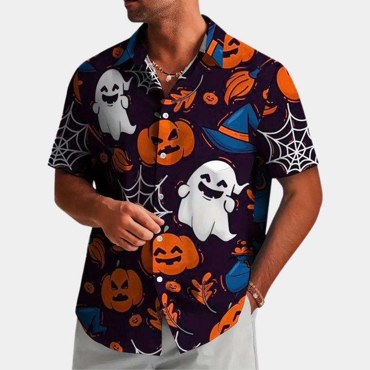 Dark elegance: the Nandor T-shirt for Halloween