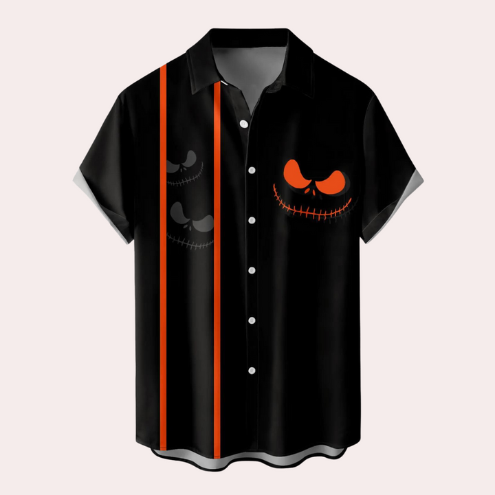 Elegant, classic men's shirt for Halloween - Orban Christmas style!