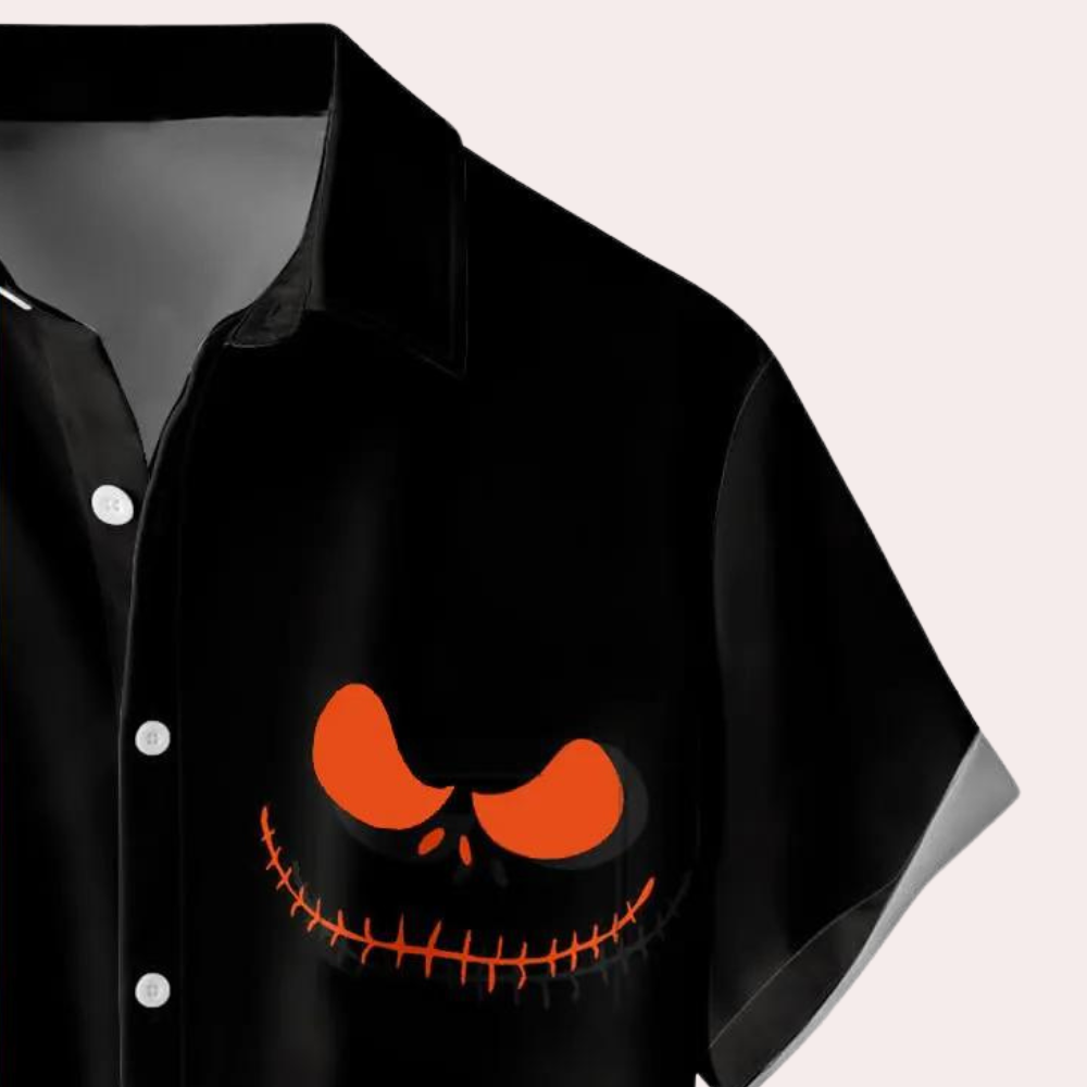 Elegant, classic men's shirt for Halloween - Orban Christmas style!