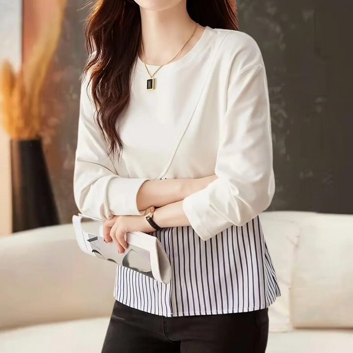 Stylish Rozsika women's long shirt with an elegant touch