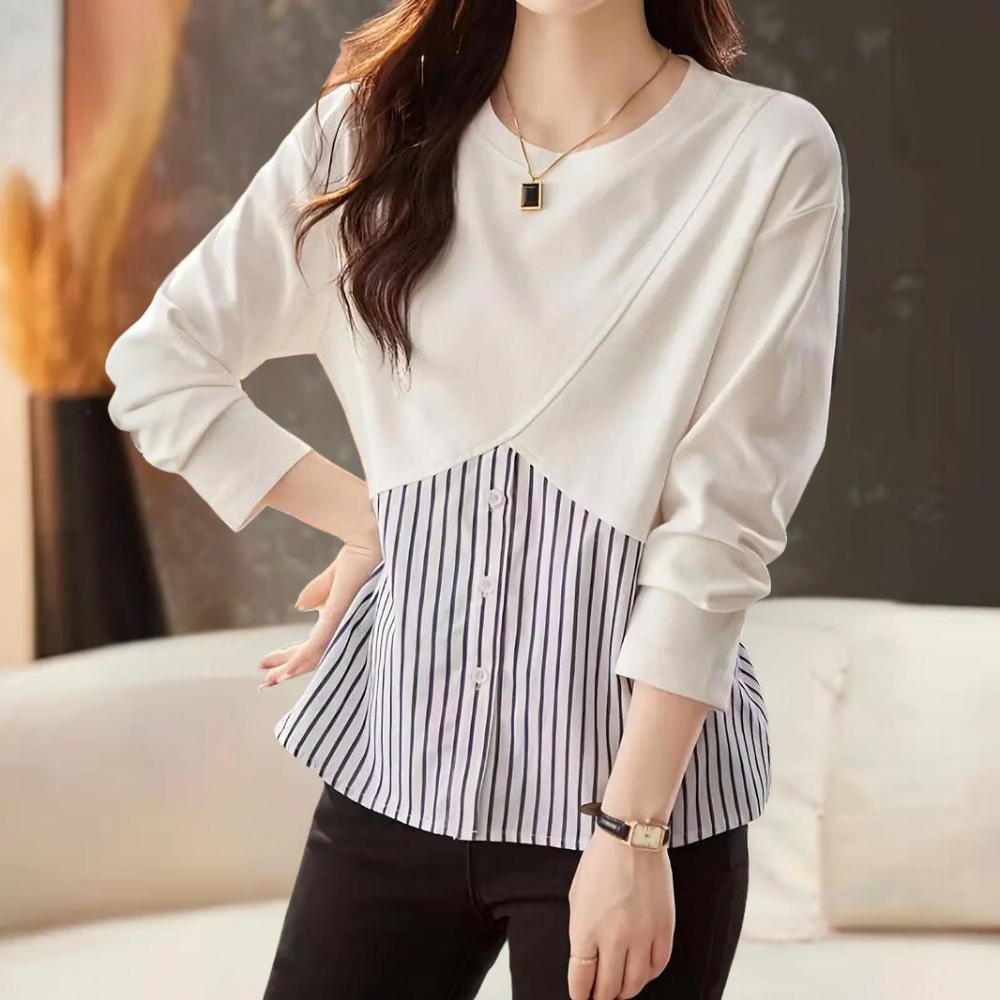 Stylish Rozsika women's long shirt with an elegant touch