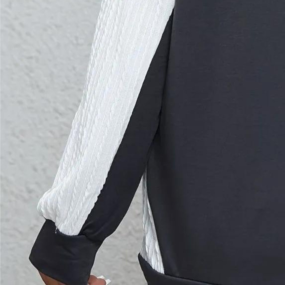 Deni - Stylish, fitted women's sweatshirt created for ultimate comfort and elegance