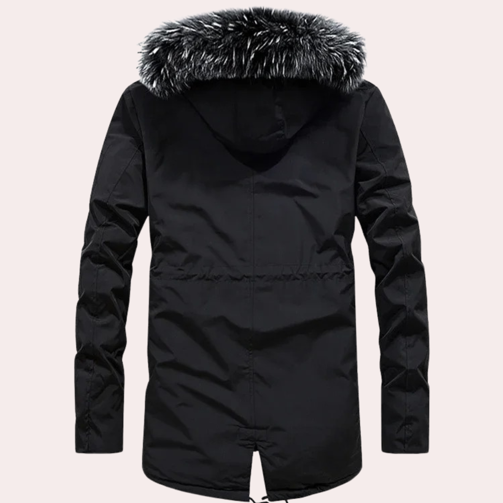Bartek - Elegant hooded jacket for colder days