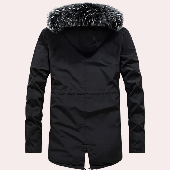 Bartek - Elegant hooded jacket for colder days