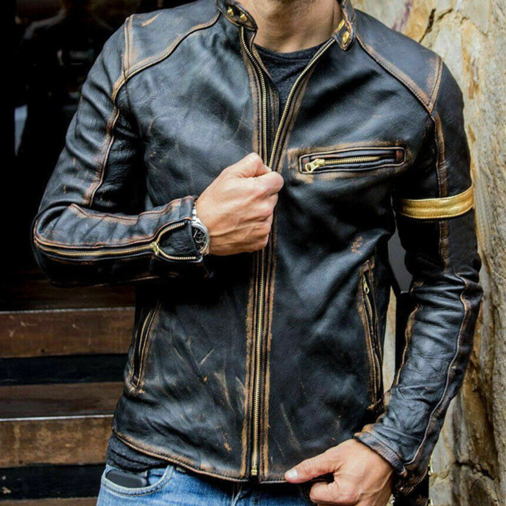 Phenomenal men's Baltasar jacket with elegant zip fastening