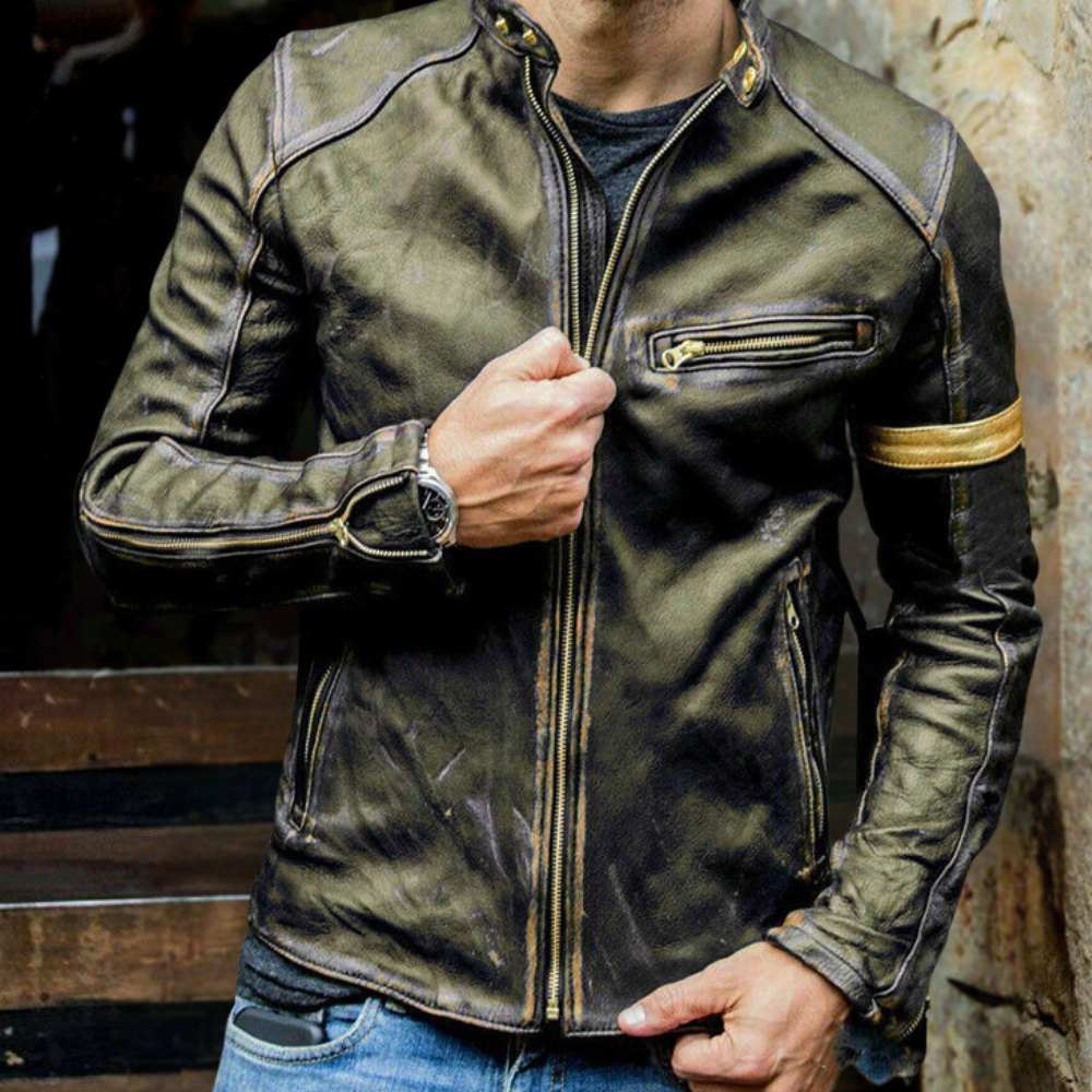 Phenomenal men's Baltasar jacket with elegant zip fastening