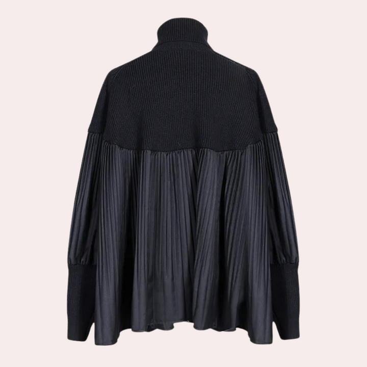 Elegant and comfortable Stacy pleated jumper from BIRGIT for women