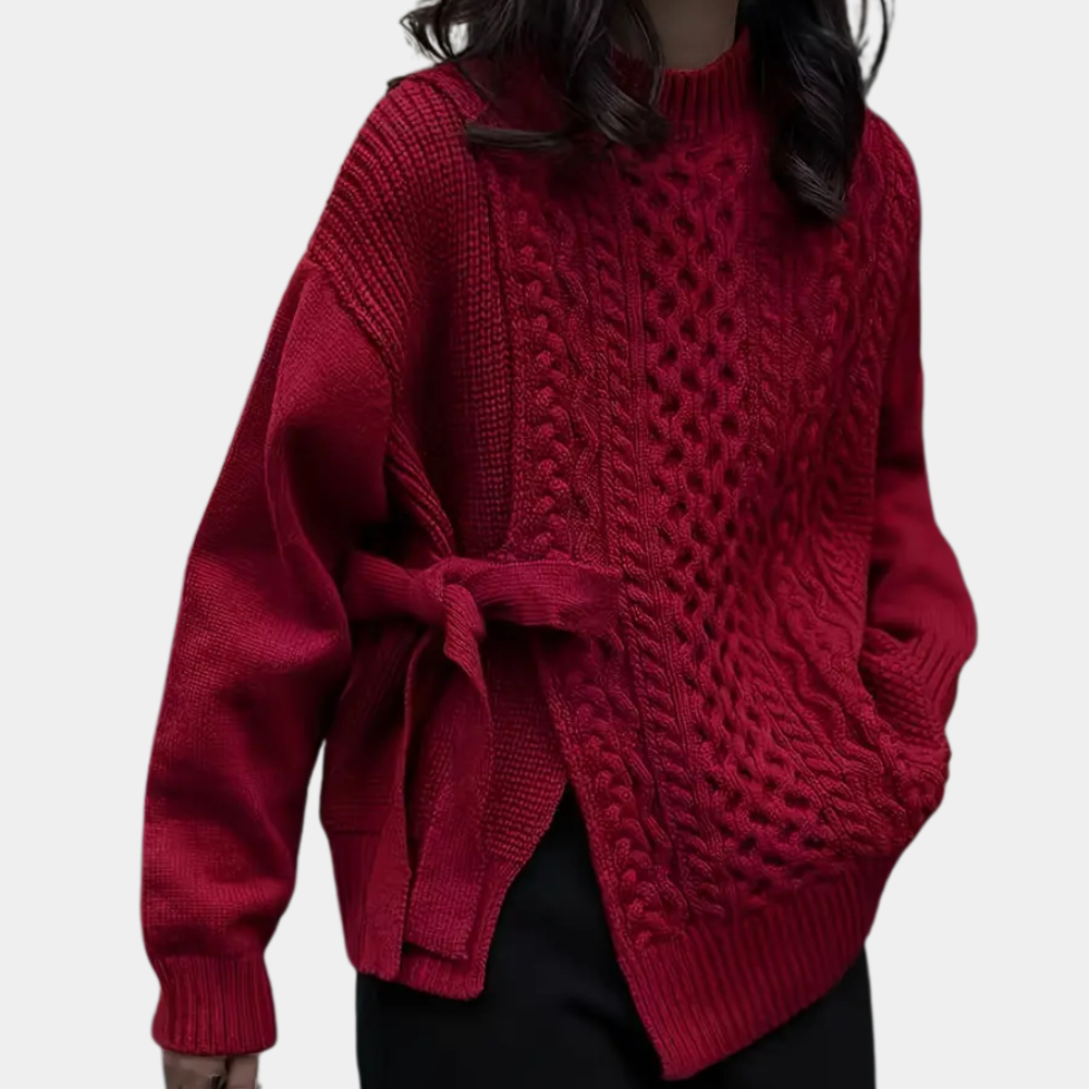 Elegant knitted women's jumper - a combination of style and luxury for every occasion