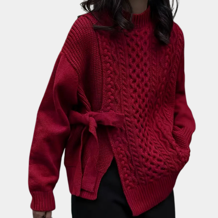 Elegant knitted women's jumper - a combination of style and luxury for every occasion