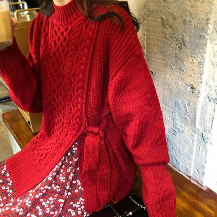 Elegant knitted women's jumper - a combination of style and luxury for every occasion