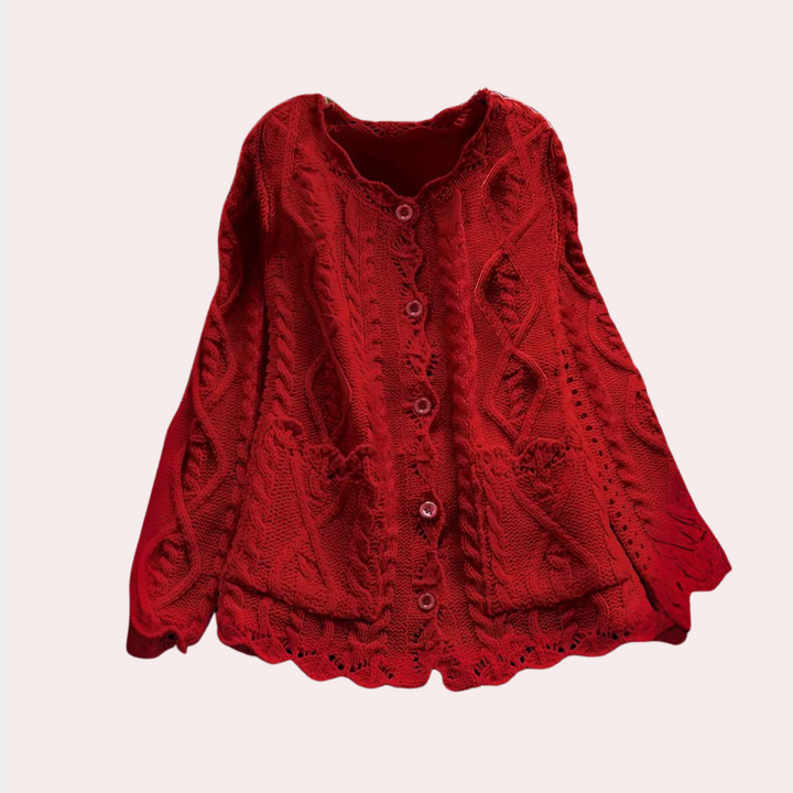 Elegant and stylish women's knitted cardigan from AILANA brand