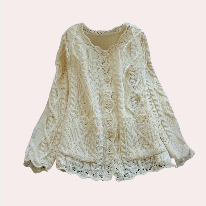 Elegant and stylish women's knitted cardigan from AILANA brand