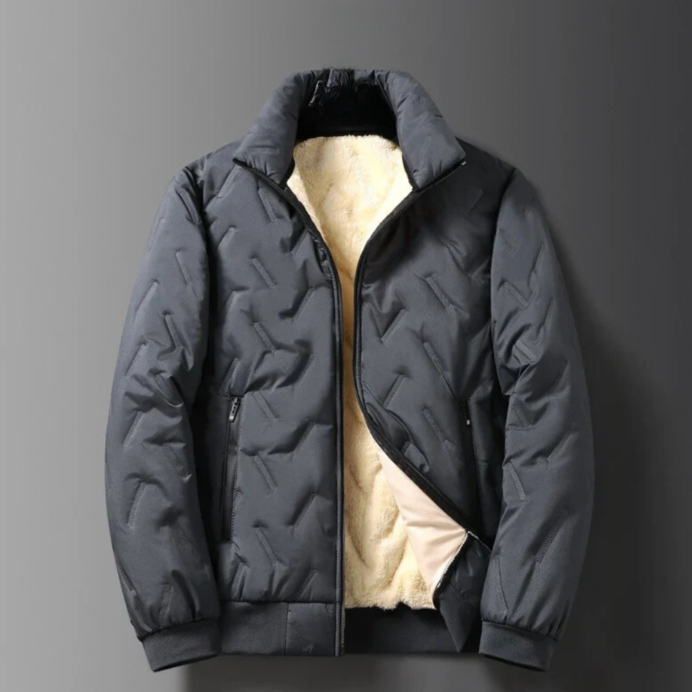 Elegant winter coat AIKEN - made for the modern man