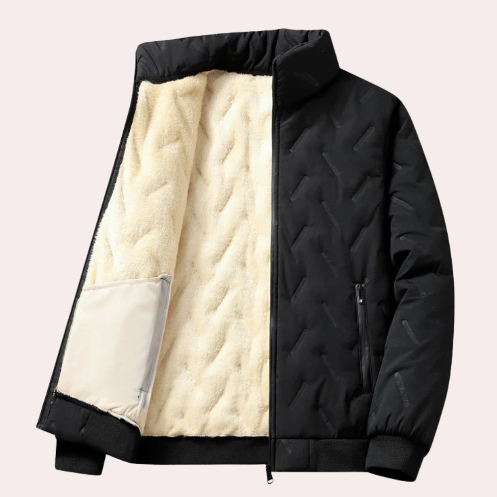 Elegant winter coat AIKEN - made for the modern man