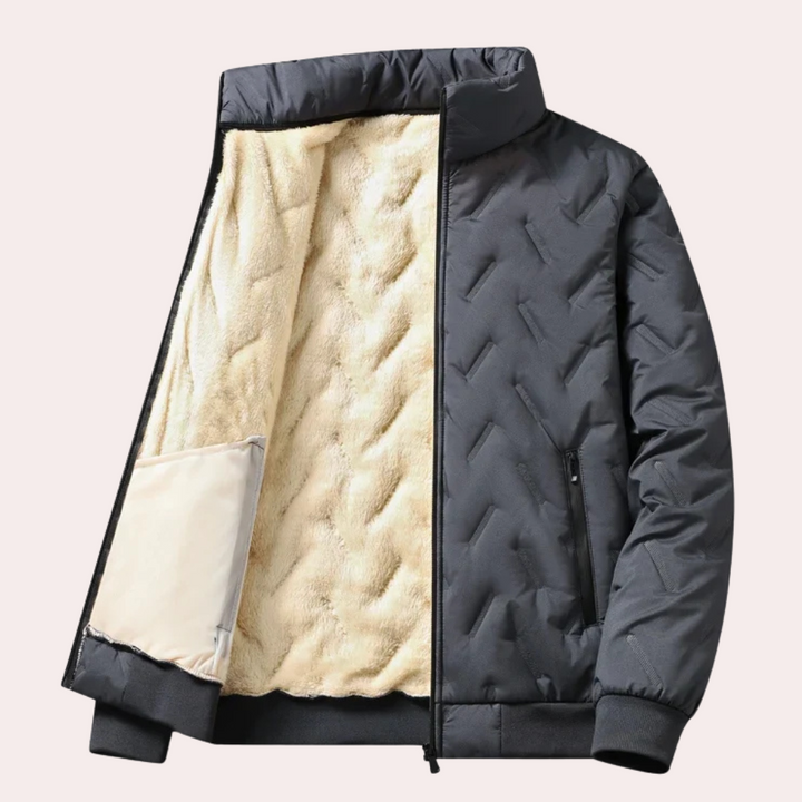 Elegant winter coat AIKEN - made for the modern man