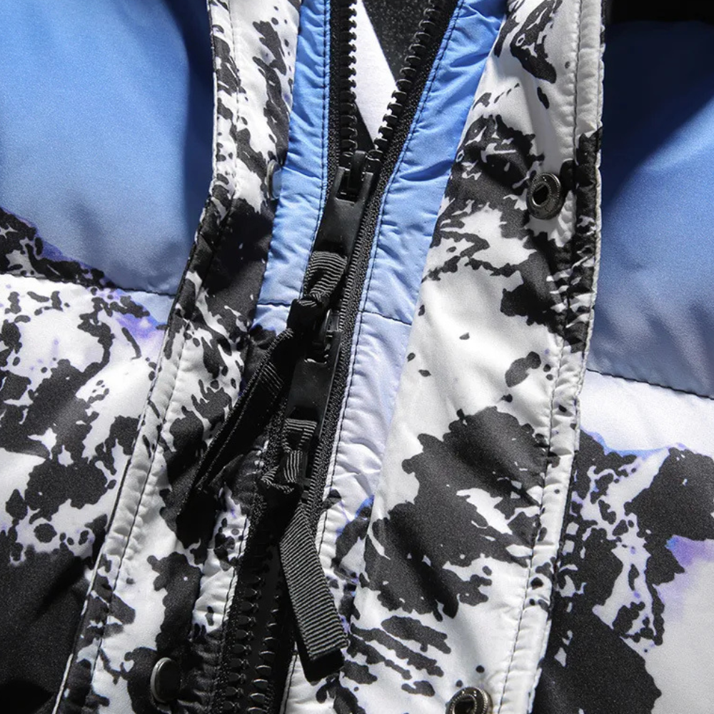 Trendy, eco-friendly ETANA winter jacket for men - ideal for outdoor adventures!