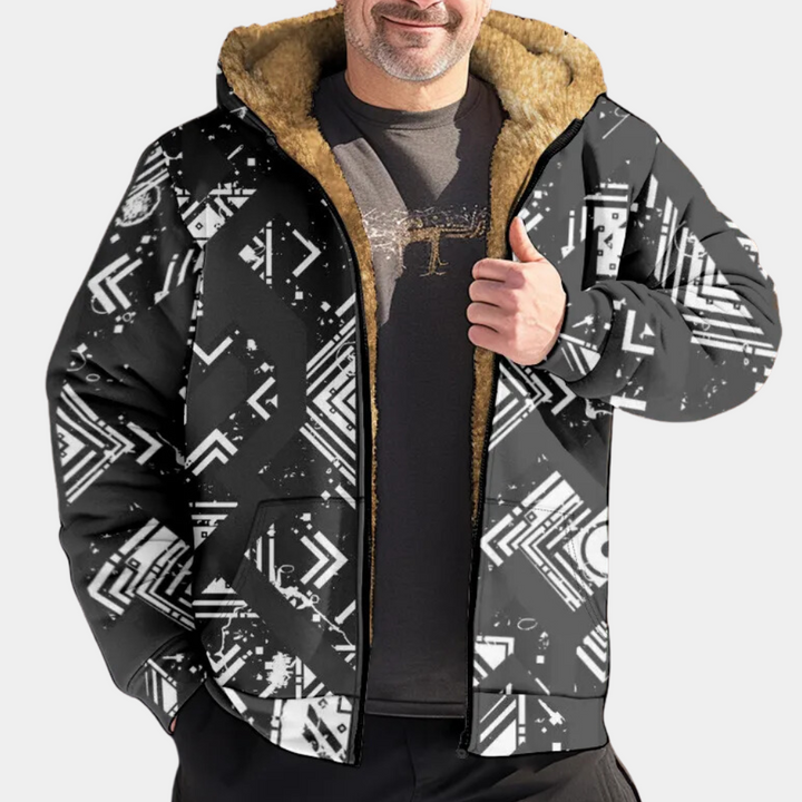 Stylish and comfortable men's winter coat by GREGORY